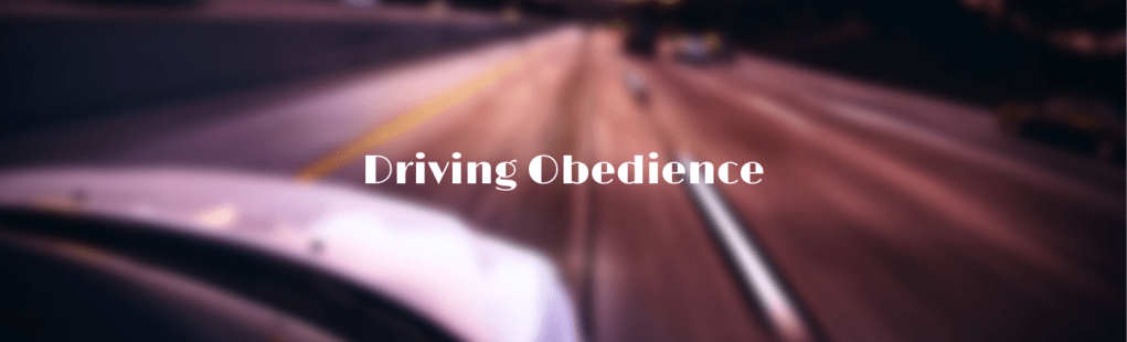Driving Obedience